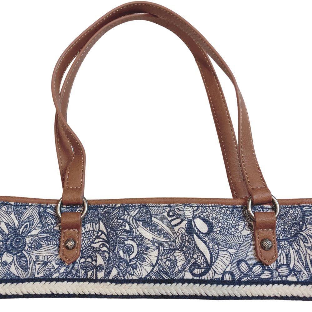 SAKROOTS SMALL STRAW SATCHEL “ELLIS” SHOULDER HANDBAG - Picture 8 of 12